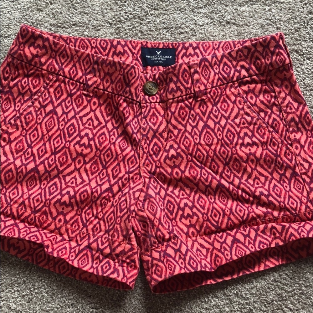 Patterned Shorts Size 4